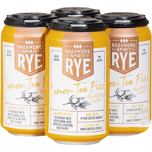 Sagamore Spirit Lemon Tea Fizz Canned Cocktail