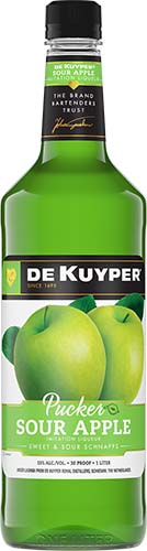 Dekuyper Sour Apple Pucker Schnapps