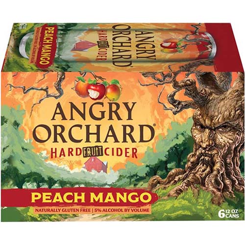 Angry Orchard Peach Mango Hard Fruit Cider