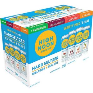 High Noon Sun Sips Hard Seltzer Variety Pack 8pk/355ml Cans