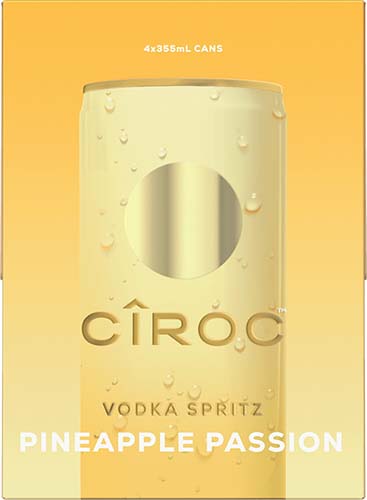 Ciroc Vodka Spritz Pineapple Passion