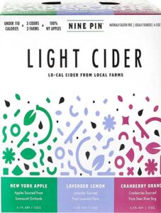 Nine Pin Light Cider Variety