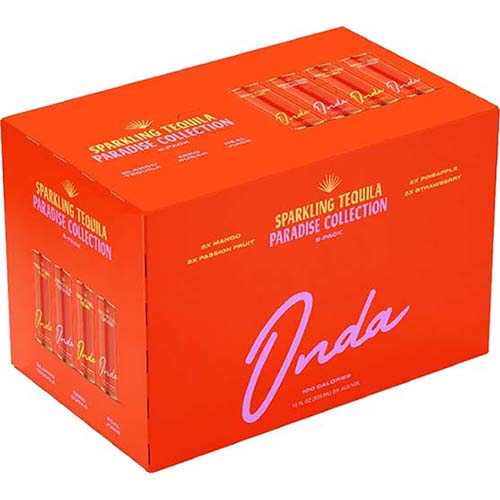 Onda Tequila Seltzer Paradise Collection Variety Pack