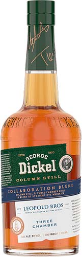 George Dickel X Leopold Bros Collaboration Blend Rye Whiskey