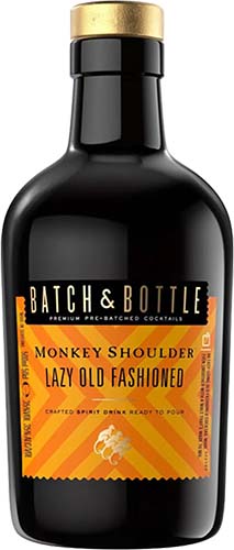 Batch & Monkey Shoulder Lazy Old Fashioned Cocktail