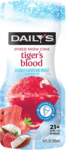 Daily’s Spiked Snow Cone, Tigers Blood