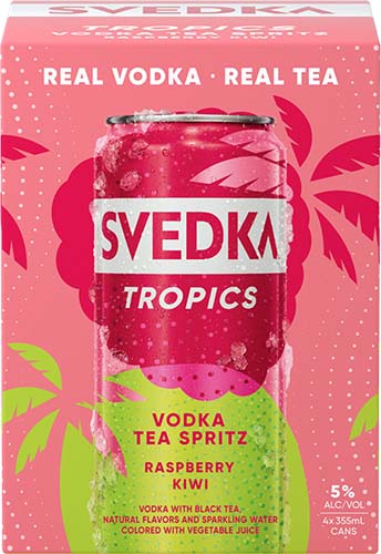 Svedka Tropics Rasp/Kiwi