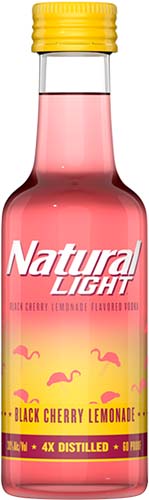 Natural Light Black Cherry Lemonade Vodka