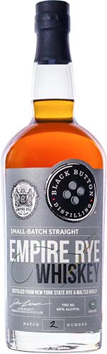 Black Button Empire Rye Whiskey NV