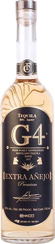 G4 Extra Anejo Tequila