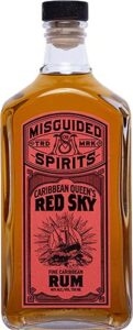 Misguided Spirits Caribbean Queens Red Sky Rum