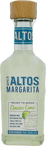 Olmeca Altos Margarita Classic Lime Cocktail