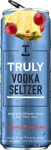 Truly Vodka Seltzer, Pineapple & Cranberry