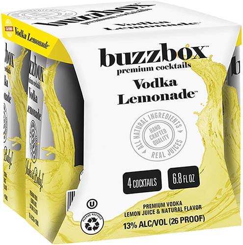 Buzzbox Vodka Lemonade