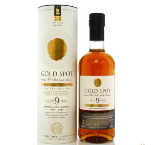 Spot Whiskey Mitchell & Son Gold 135th Anniversary 9 Year Old Single Pot Still Irish 700ml