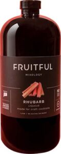 Fruitful Rhubarb Liquer