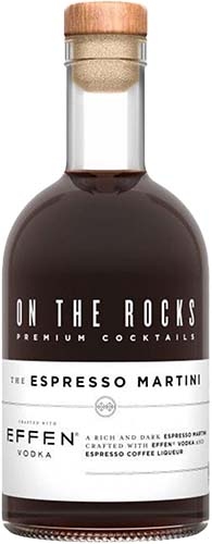 On The Rocks Vodka, Espresso Martini