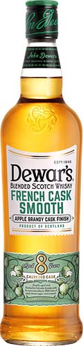 Dewar’s French Smooth Apple Spirit Cask Finish 8 Year Old Blended Scotch Whisky