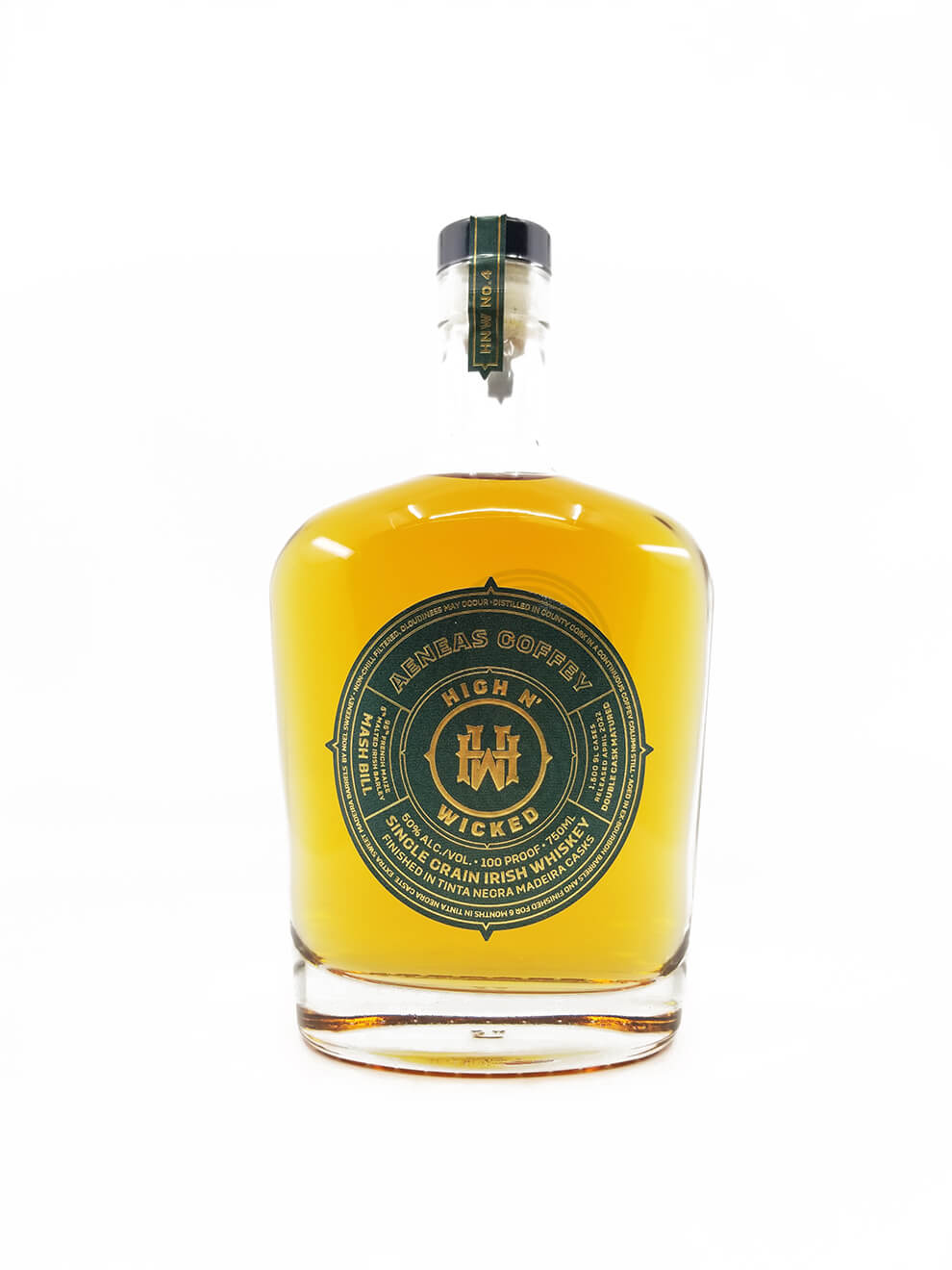 High N’ Wicked Aeneas Coffey Single Grain Irish Whiskey