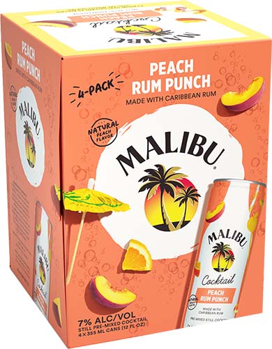 Malibu Peach Rum Punch