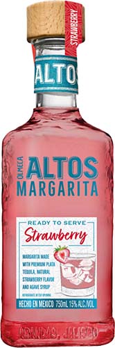 Olmeca Altos Strawberry Margarita