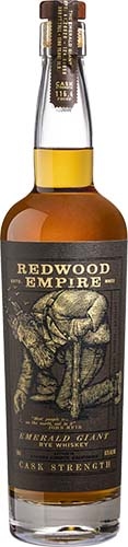 Redwood Empire Cask Strength Emerald Giant Rye Whiskey