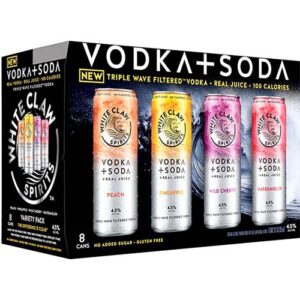 White Claw Spirits Vodka + Soda, Variety Pack