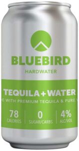 Bluebird Hardwater Tequila & Water