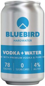 Bluebird Vodka & Water