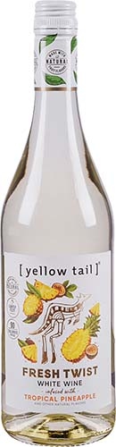 Yellow Tail Fresh Twist White Wine Tropical Pineapple