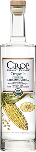 Crop Harvest Earth Artisanal Organic Vodka