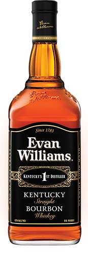 Evan Williams Black Label Kentucky Straight Bourbon Whiskey