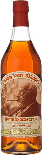 Pappy Van Winkle Family Reserve 20 Year Old Bourbon Whiskey