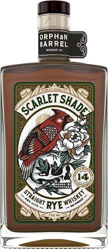 Orphan Barrel Scarlet Shade 14 Year Old Straight Rye Whiskey