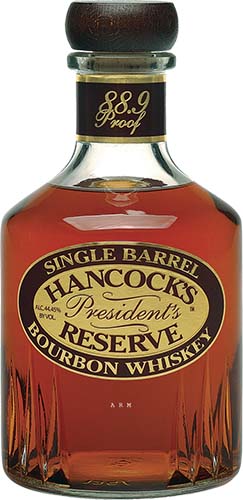 Hancock’s Presidents Reserve Single Barrel Bourbon Whiskey