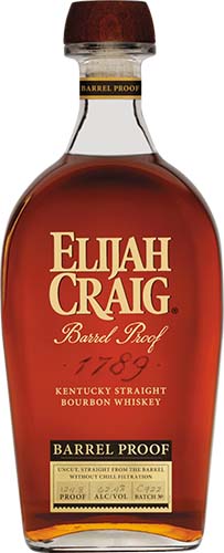 Elijah Craig 12 Year Old Barrel Proof Batch A120 68.3% Kentucky Straight Bourbon Whiskey 700mL