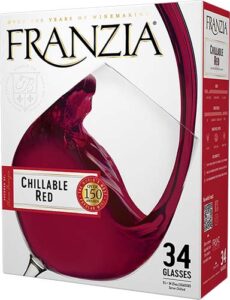 Franzia House Wine Favorites Chillable Red Box