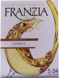 Franzia Chablis White Wine 5 Liter