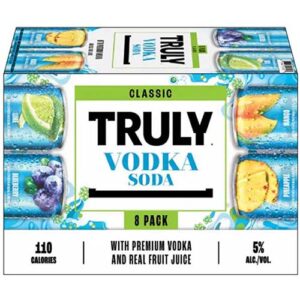 Truly Vodka Soda, Classic, Variety Pack