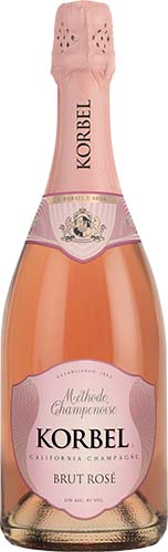 Korbel Brut Rose California Champagne