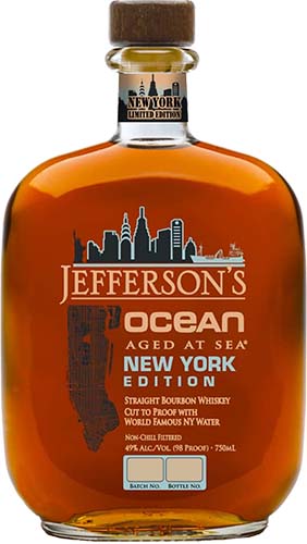 Jefferson’s Ocean Bourbon Aged At Sea New York Edition