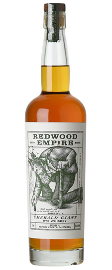 Redwood Empire Emerald Giant Rye Whiskey