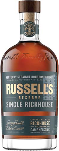 Russell’s Reserve Single Rickhouse Camp Nelson F Bourbon Whiskey 2023