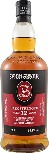 Springbank 12Yr Cask Strength Single Malt