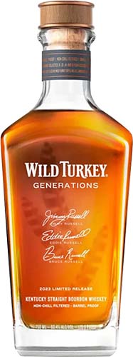 Wild Turkey Generations 2023 Limited Release