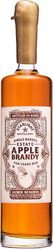 Estate Apple Brandy, Single Barrel, d In Bond 10Yr