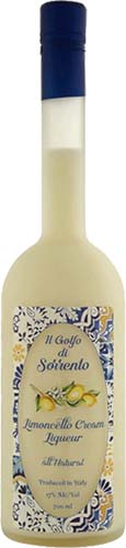 Golfo Di Sorrento Limoncello Cream Liqueur