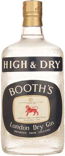 Booth’s Distilled Gin, London Dry