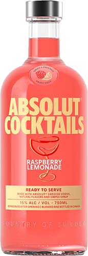 Absolut Cocktails Raspberry Lemonade