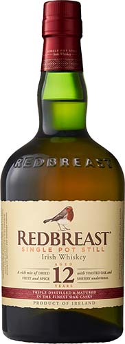 Redbreast 12 Year Old Single Pot Still Irish Whiskey